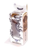 PLUG-JEWELLERY DARK SILVER PLUG- CLEAR