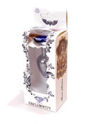 PLUG-JEWELLERY DARK SILVER PLUG- DARK BLUE