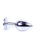 PLUG-JEWELLERY SILVER PLUG- LIGHT BLUE