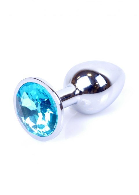 PLUG-JEWELLERY SILVER PLUG- LIGHT BLUE PLUG-JEWELLERY SILVER PLUG- LIGHT BLUE