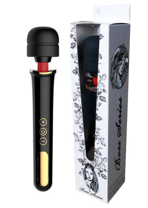 STYMULATOR-MASSAGER SUPER POWERFUL USB BLACK 10 FUNCTION