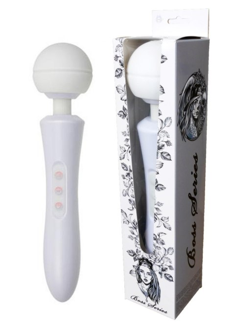 Stymulator-Massager Ultra Powerful -Big USB White 20 Function Stymulator-Massager Ultra Powerful -Big USB White 20 Function