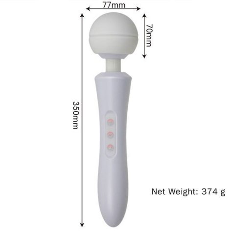 Stymulator-Massager Ultra Powerful -Big USB White 20 Function Stymulator-Massager Ultra Powerful -Big USB White 20 Function