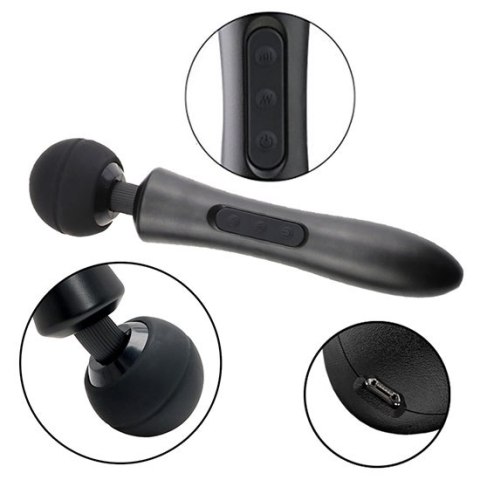 Stymulator-Massager Ultra Powerful -Big USB White 20 Function Stymulator-Massager Ultra Powerful -Big USB White 20 Function