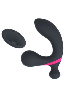 STYMULATOR-PROSTATE MASSAGER DUAL VIBRATOR USB 10 FUNCTION / REMOTE CONTROL
