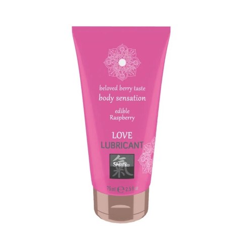 LUBRYKANT ŻEL-SHIATSU LOVE LUBRICANT EDIBLE RASPBERRY LUBRYKANT ŻEL-SHIATSU LOVE LUBRICANT EDIBLE RASPBERRY