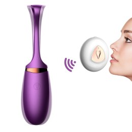 JAJKO STYMULUJĄCE JAJKO/WIBR-VIBRATING SILICONE LOVE EGG USB 10 FUNCTION / VOICE CONTROL