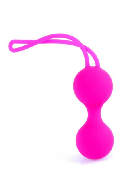 KULKI GEJSZY TRENING MIĘŚNI KEGLA KORALIKI JAJKA KULKI-SILICONE KEGAL BALLS SET - PINK KULKI GEJSZY TRENING MIĘŚNI KEGLA KORALIKI JAJKA KULKI-SILICONE KEGAL BALLS SET - PINK