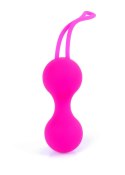 KULKI GEJSZY TRENING MIĘŚNI KEGLA KORALIKI JAJKA KULKI-SILICONE KEGAL BALLS SET - PINK