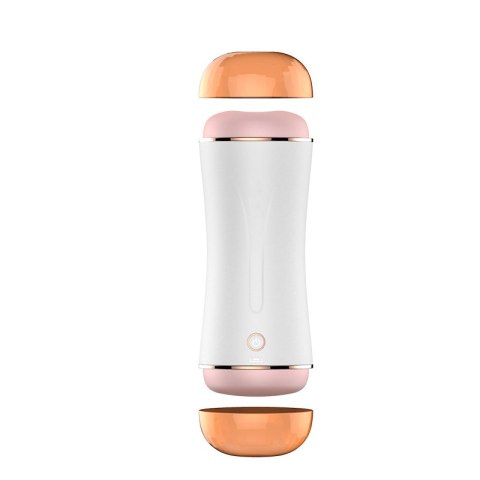 MASTURBATOR-VIBRATING MASTURBATION CUP USB 10 FUNCTION + INTERACTIVE FUNCTION / DOUBLE ENDS MASTURBATOR-VIBRATING MASTURBATION CUP USB 10 FUNCTION + INTERACTIVE FUNCTION / DOUBLE ENDS