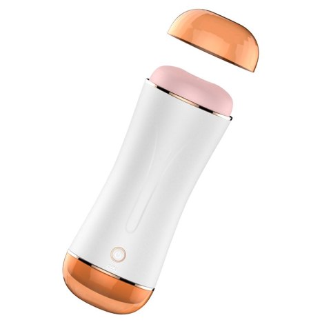 MASTURBATOR-VIBRATING MASTURBATION CUP USB 10 FUNCTION + INTERACTIVE FUNCTION / DOUBLE ENDS MASTURBATOR-VIBRATING MASTURBATION CUP USB 10 FUNCTION + INTERACTIVE FUNCTION / DOUBLE ENDS