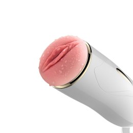 MASTURBATOR-VIBRATING MASTURBATION CUP USB 7 + INTERACTIVE FUNCTION / TALK MODE