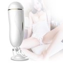 MASTURBATOR-VIBRATING MASTURBATION CUP USB 7 + INTERACTIVE FUNCTION / TALK MODE
