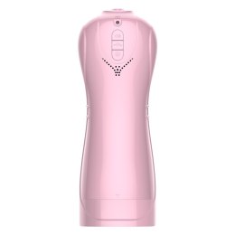MASTURBATOR-VIBRATING AND FLASHING MASTURBATION CUP USB 7+7 FUNCTION / TALK MODE (PINK)