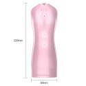 MASTURBATOR-VIBRATING AND FLASHING MASTURBATION CUP USB 7+7 FUNCTION / TALK MODE (PINK)