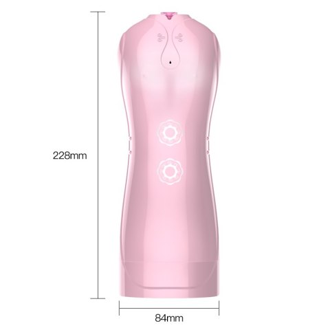 MASTURBATOR-VIBRATING AND FLASHING MASTURBATION CUP USB 7+7 FUNCTION / TALK MODE (PINK) MASTURBATOR-VIBRATING AND FLASHING MASTURBATION CUP USB 7+7 FUNCTION / TALK MODE (PINK)