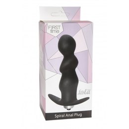 PLUG-ANAL SPIRAL VIBRATING BLACK