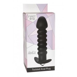 PLUG-ANAL TWISTED VIBRATING BLACK