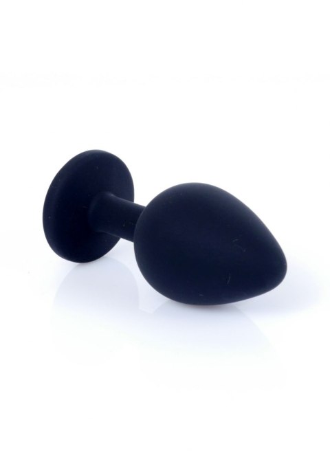 Plug-Jewellery Black Silicon PLUG Medium- Pink Diamond Plug-Jewellery Black Silicon PLUG Medium- Pink Diamond