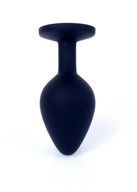 Plug-Jewellery Black Silicon PLUG Medium- Pink Diamond Plug-Jewellery Black Silicon PLUG Medium- Pink Diamond