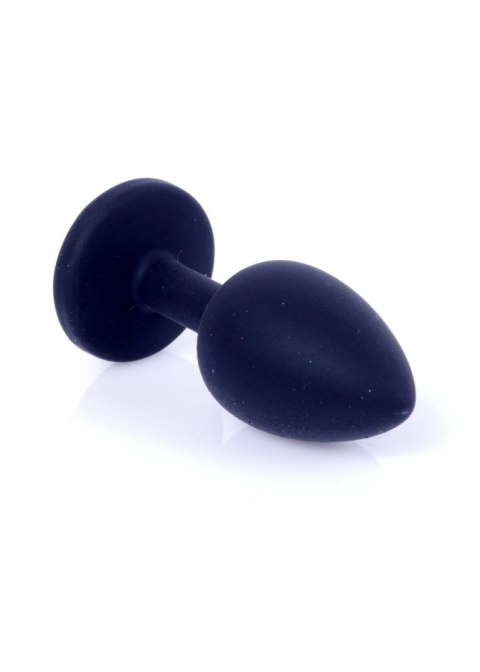 Plug-Jewellery Black Silicon PLUG Small- Pink Diamond Plug-Jewellery Black Silicon PLUG Small- Pink Diamond