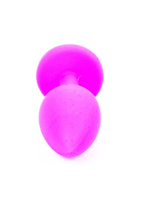 Plug-Jewellery Pink Silicon PLUG Small- Light Blue Diamond Plug-Jewellery Pink Silicon PLUG Small- Light Blue Diamond