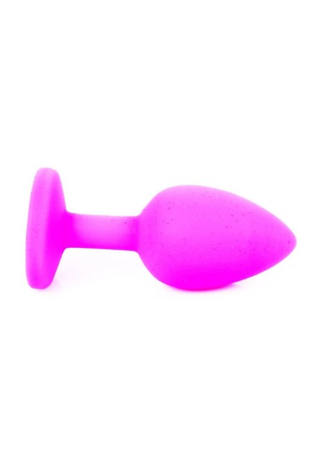 Plug-Jewellery Pink Silicon PLUG Small- Light Blue Diamond Plug-Jewellery Pink Silicon PLUG Small- Light Blue Diamond