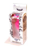 Plug-Jewellery Pink Silicon PLUG Small- Light Blue Diamond