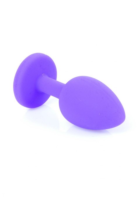 Plug-Jewellery Purple Silicon PLUG Small- Red Diamond Plug-Jewellery Purple Silicon PLUG Small- Red Diamond