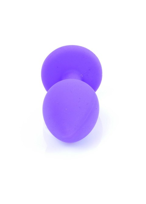 Plug-Jewellery Purple Silicon PLUG Small- Red Diamond Plug-Jewellery Purple Silicon PLUG Small- Red Diamond