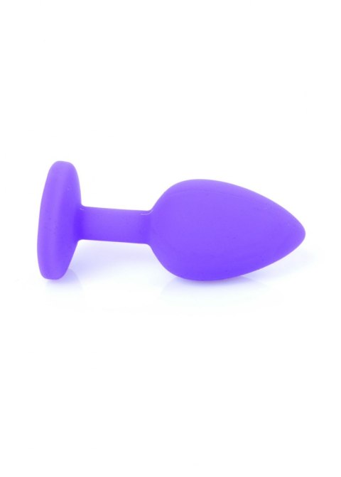 Plug-Jewellery Purple Silicon PLUG Small- Red Diamond Plug-Jewellery Purple Silicon PLUG Small- Red Diamond