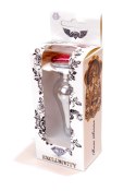 PLUG-JEWELLERY SILVER BUTT PLUG- PINK