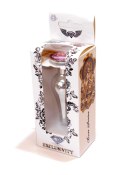 PLUG-JEWELLERY SILVER BUTT PLUG- ROSE