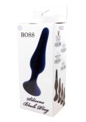 PLUG-SILICONE PLUG BLACK - LARGE