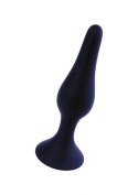 PLUG-SILICONE PLUG BLACK - MEDIUM