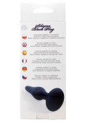 PLUG-SILICONE PLUG BLACK - SMALL