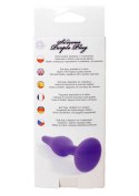 PLUG-SILICONE PLUG PURPLE - EXTRA LARGE