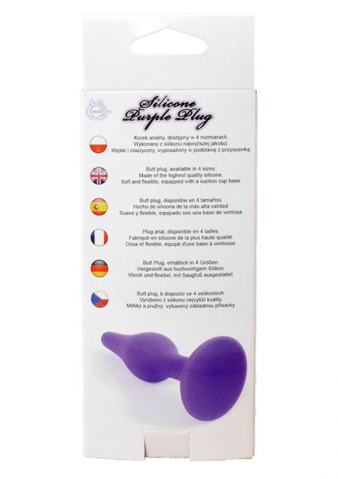 PLUG-SILICONE PLUG PURPLE - MEDIUM PLUG-SILICONE PLUG PURPLE - MEDIUM