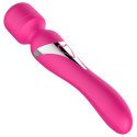 STYMULATOR-SILICONE DUAL MASSAGER PULSATOR USB 7+7 FUNCTION (PINK)