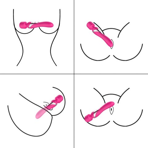 STYMULATOR-SILICONE DUAL MASSAGER PULSATOR USB 7+7 FUNCTION (PINK) STYMULATOR-SILICONE DUAL MASSAGER PULSATOR USB 7+7 FUNCTION (PINK)