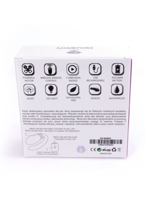 STYMULATOR-V-VIBE PURPLE USB 7 FUNCTION / REMOTE CONTROL STYMULATOR-V-VIBE PURPLE USB 7 FUNCTION / REMOTE CONTROL