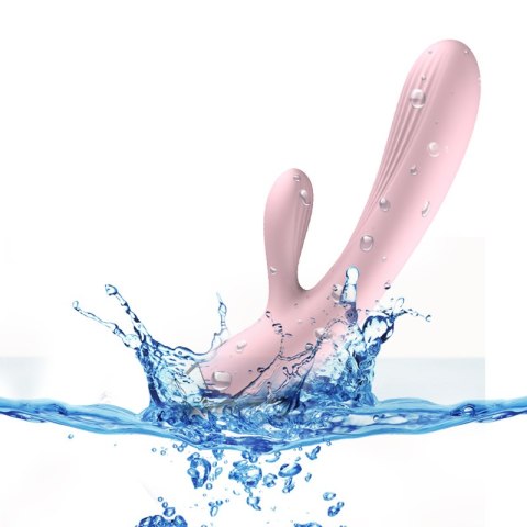 WIBRATOR-SILICONE VIBRATOR PINK USB 10 FUNCTION / HEATING WIBRATOR-SILICONE VIBRATOR PINK USB 10 FUNCTION / HEATING