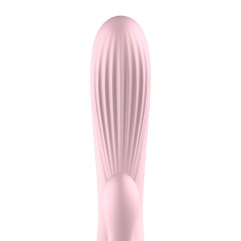 WIBRATOR-SILICONE VIBRATOR PINK USB 10 FUNCTION / HEATING WIBRATOR-SILICONE VIBRATOR PINK USB 10 FUNCTION / HEATING