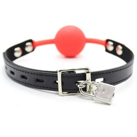 BALL GAG + BLOCK (ROSSO) BALL GAG + BLOCK (ROSSO)