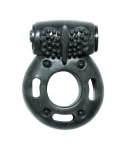 Cockring with vibration Rings Axle-pin black