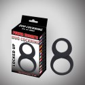 DUO COCKRING BLACK COCK & BALL COCKRING 10 X 3,4 X 4,6 CM