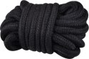 KINKY ROPE BLACK SOFT BONDAGE ROPE 5 METER