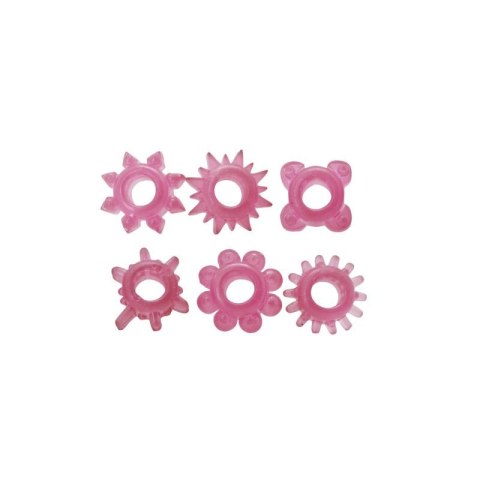 Kit di 6 anelli fallici elastici Timeless Kit di 6 anelli fallici elastici Timeless