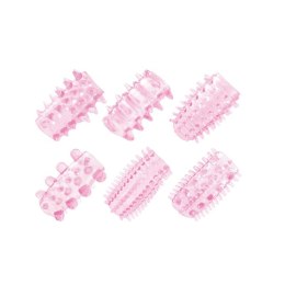 KIT DI 6 ANELLI FALLICI FLESSIBILI TIMELESS