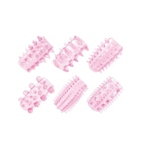 KIT DI 6 ANELLI FALLICI FLESSIBILI TIMELESS